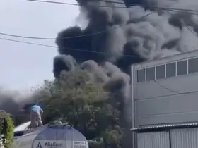 İzmir’de lastik tamircisinde yangın kontrol altında
