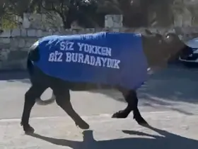 İzmir’de mandalı protesto: Okul sahibinden dikkat çeken tepki
