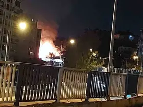 İzmir’de otluk alanda korkutan yangın
