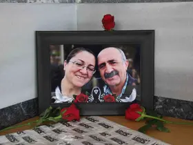 İzmir’de trafik kazasında hayatını kaybeden karı koca memleketleri Sivas’ta toprağa verildi
