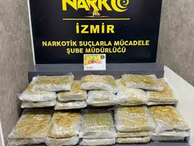 İzmir’de zehir tacirlerine ikili darbe: Kilolarca zehir ele geçirildi
