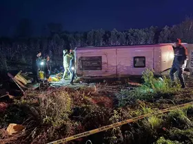 İznik’de feci kaza; 12 yaralı 1 ölü
