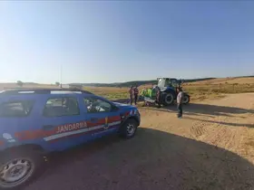Jandarma, hasat öncesi yangına karşı sahada
