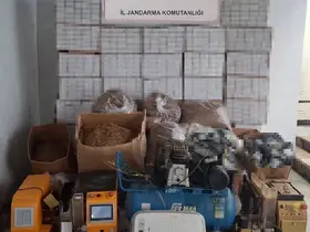 Jandarma kaçakçılığa geçit vermiyor: 4 ilçede 6 kişi gözaltına alındı