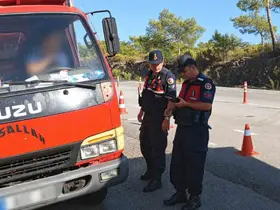 Jandarma Muğla’da bir haftada 17 bin 711 araç denetlendi
