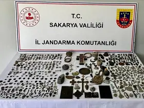 Jandarmadan ‘Anadolu Mirası’ operasyonu: 589 tarihi eser ele geçirildi
