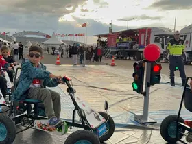 Jandarmadan çocuk ve gençlere uygulamalı trafik eğitimi
