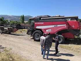 Jandarmadan hasat öncesi biçerdöver operatörlerine uyarılar
