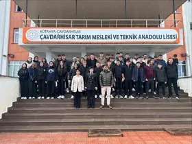 Jandarmadan öğrencilere tanıtım
