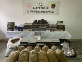 Jandarmadan tütün kaçaklarına operasyon