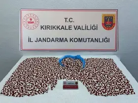 Jandarmadan uyuşturucu operasyonu: Binlerce hap ele geçirildi
