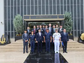 Japonya Parlamentosu milletvekilleri, İstanbul Tersanesi Komutanlığını ziyaret etti
