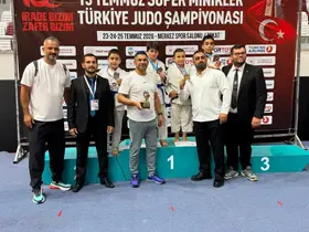 Judo Türkiye şampiyonu oldu
