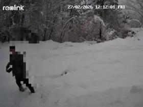 Kaçak avlanan şahıs fotokapana yakalandı
