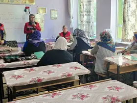 Kadın çiftçilere yönelik bilgilendirme çalışması gerçekleştirildi
