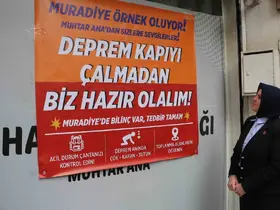 Kadın muhtardan anlamlı çalışma
