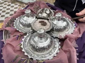 Kadınlar ilçenin coğrafi işaretli pirincinden en lezzetli pilavı yapmak için yarıştı
