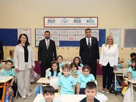 Kağıthane’de ilk ders zili heyecanı
