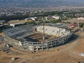 Kahramanmaraş Stadyumu’nun yüzde 50’si tamamlandı
