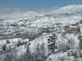 Kahramanmaraş’ın yüksek kesimlerinde kar etkili oldu
