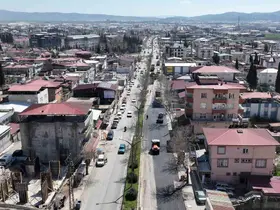 Kahramanmaraş’ta asfalt mesaisi sürüyor

