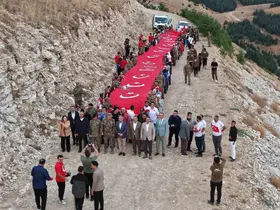 Kahramanmaraş’ta Bayrağa Saygı Yürüyüşü gerçekleştirildi
