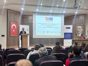 Kahramanmaraş’ta hibe programları anlatıldı
