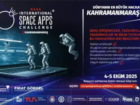 Kahramanmaraş’ta "NASA Space Apps Challenge" organizasyonu

