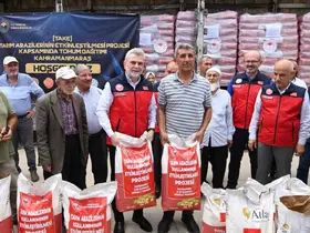 Kahramanmaraş’ta üreticilere 47 ton soya tohumu
