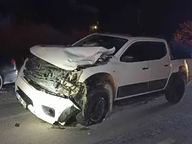 Kamyonetin çarptığı yaya hayatını kaybetti
