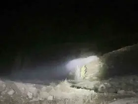 Kanal patladı, vatandaşın müdahalesi faciayı önledi
