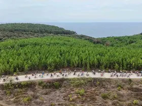 Kandıra’nın 90 kilometrelik sahil rotasında pedal heyecanı
