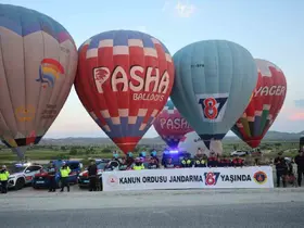Kapadokya semalarında JÖAK’tan nefes kesen gösteri
