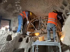 Kapadokya’da 7 peri bacasının korunması için çalışma yapıldı
