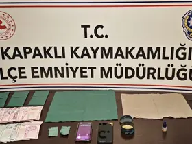 Kapaklı’da yakalanan zehir taciri tutuklandı

