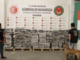 Kapıkule’de 1 milyar 37 milyon lira değerinde uyuşturucu madde ele geçirildi
