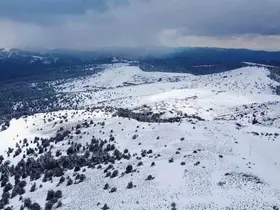 Kar manzarası için 2 bin 77 metreye çıkıyorlar
