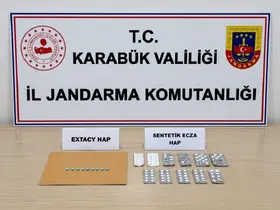 Karabük’te 241 uyuşturucu hap ele geçti