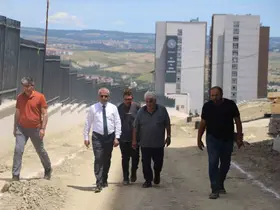 Karabük’te 419 kişilik öğrenci yurdunda çalışmalarda sona yaklaşıldı
