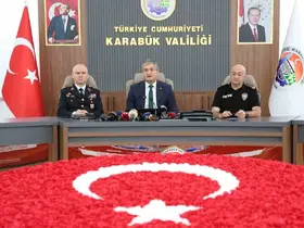 Karabük’te Eylül ayı güvenlik değerlendirme toplantısı yapıldı

