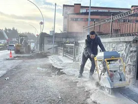 Karabük’te yol ve kaldırım seferberliği devam ediyor
