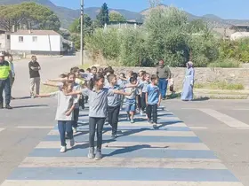 Karacasu’da öğrencilere trafik bilinci eğitimi
