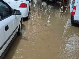 Karadeniz Ereğli’de sağanak ve dolu, hayatı felç etti
