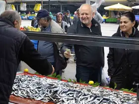 ’Karadeniz fırtınası’ balık tezgahlarını vurdu
