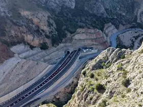 Karadeniz’i İç Anadolu’ya bağlayan Kırkdilim Tünelleri’nden 1 ayda 250 bin araç geçti
