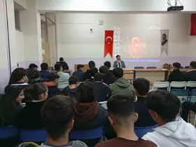 Karakoçan’da öğrencilere konferans
