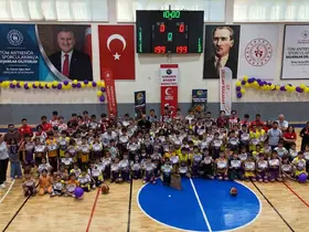 Karaman’da "Altın Bilekler Basketbol Şöleni" düzenlendi
