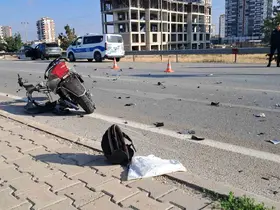 Karaman’da cipin çarptığı elektrikli bisikletin 15 yaşındaki sürücüsü ağır yaralandı
