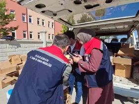 Karaman’da "Gıda Güvenliği-1 Operasyonu": Etiketsiz ve bandrolsüz ürünler ele geçirildi
