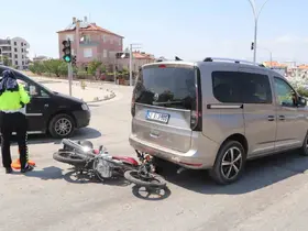 Karaman’da motosiklet kazası: 1 yaralı
